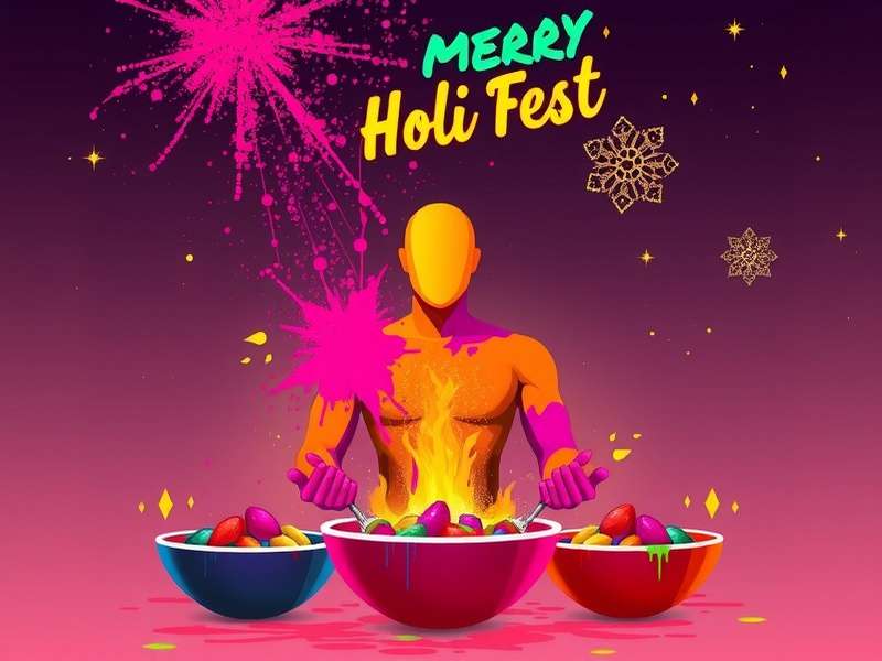 Merry Holi Fest Gameplay